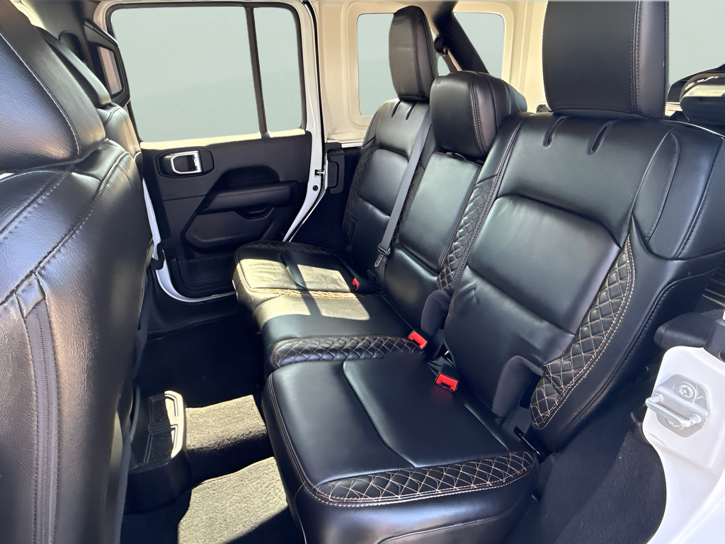 Used 2021 White Jeep Unlimited Sahara High Altitude image 38