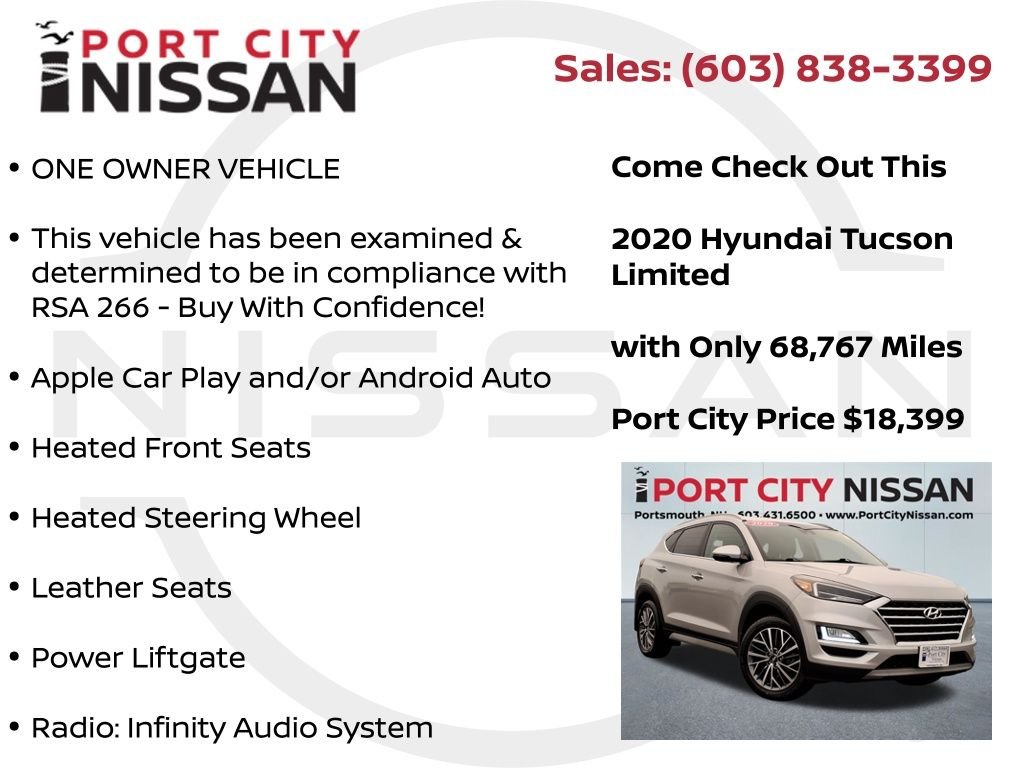 Used 2020 Stellar Silver Hyundai Limited image 8