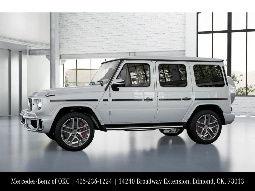 New 2027 MANUFAKTUR Moonlight White Metallic Mercedes-Benz AMG® G 63 SUV image 36