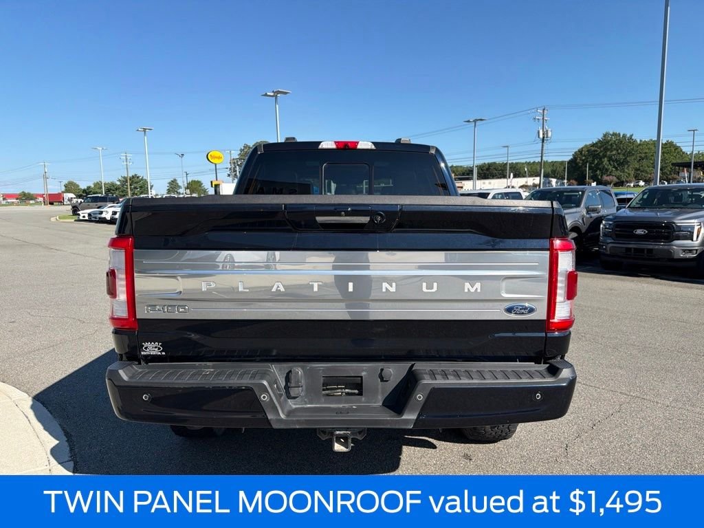 Used 2023 Antimatter Blue Metallic Ford Platinum image 5