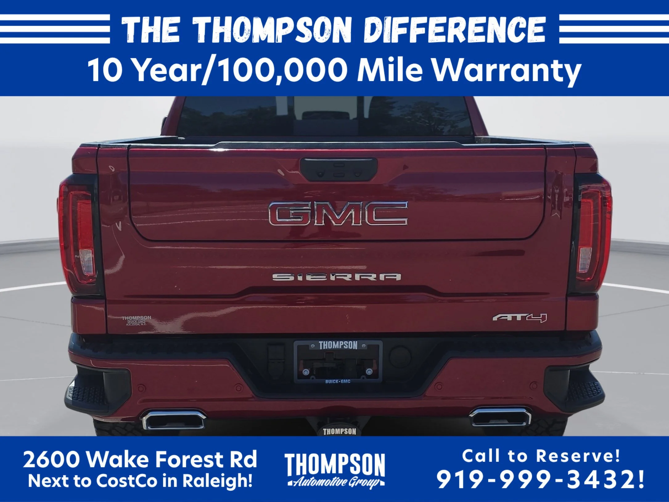 New 2026 Volcanic Red Tintcoat GMC AT4 image 7