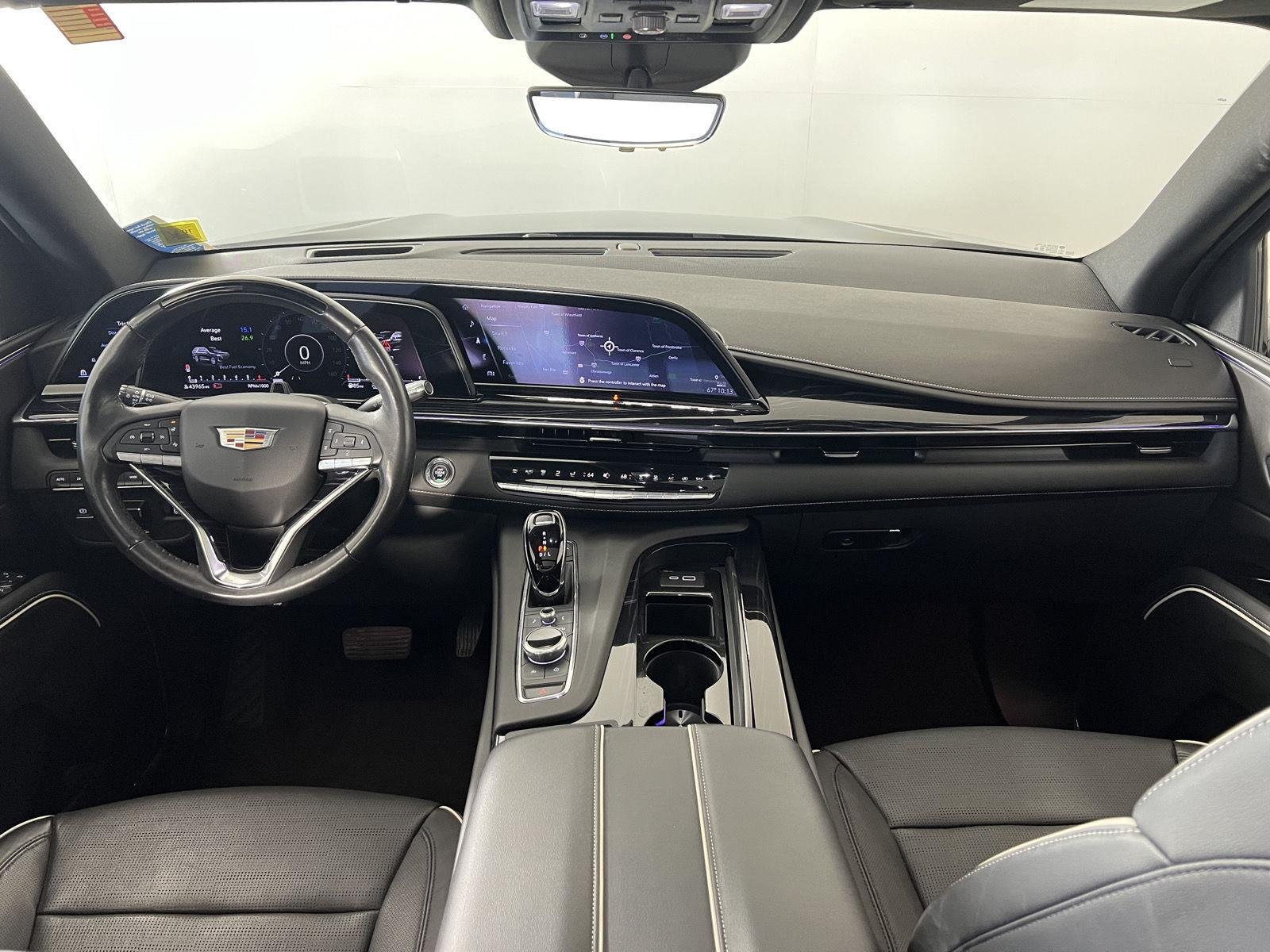 Used 2023 Dark Moon Blue Metallic Cadillac 4WD Sport image 24