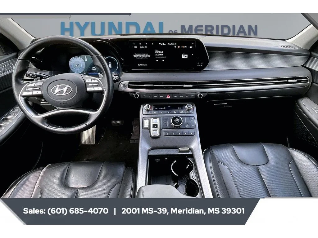 Used 2024 Abyss Black Pearl Hyundai Limited image 12
