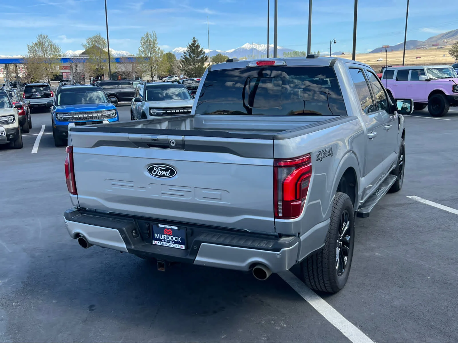 Used 2025 Iconic Silver Metallic Ford LARIAT image 8