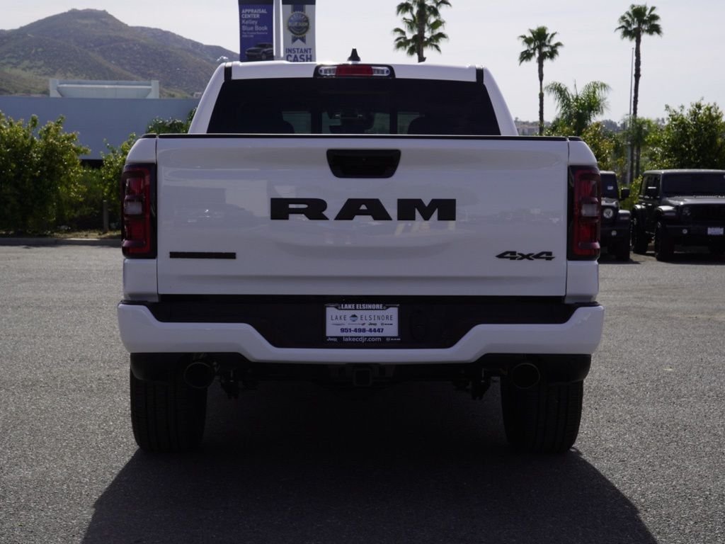 New 2026 Bright White Clear-Coat Exterior Paint RAM Big Horn/Lone Star image 4