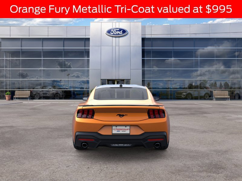New 2026 Orange Fury Metallic Tri-coat Ford EcoBoost® Fastback image 7