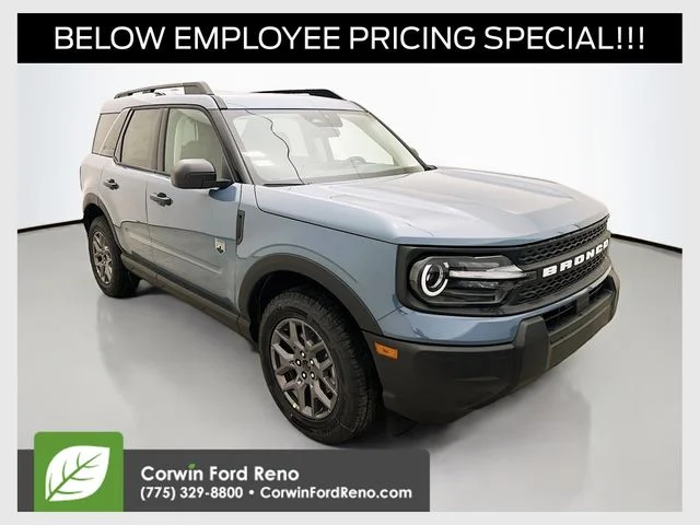 New 2026 Azure Gray Metallic Tri-Coat Ford Big Bend image 1
