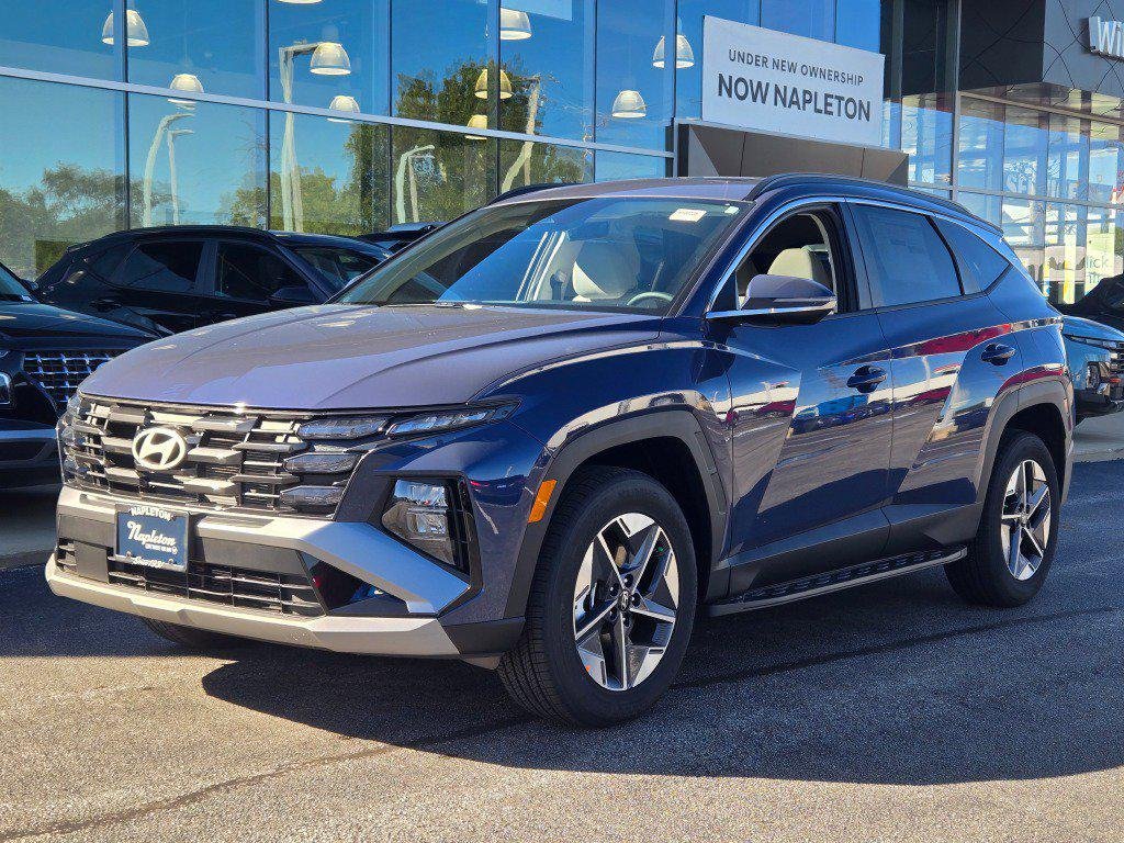 New 2026 Blue Hyundai SEL Premium AWD image 1
