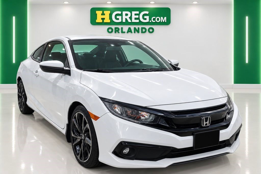 Used 2019 Platinum White Pearl Honda Sport image 3