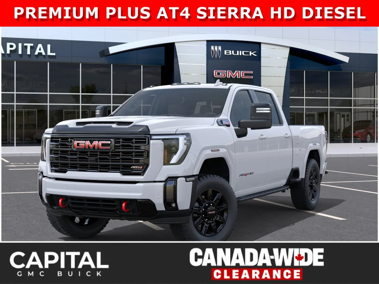New 2026 Summit White GMC AT4 image 1