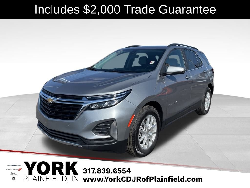 Gray 2023 Chevrolet Equinox LT FWD with 1LT SUV / Crossover Front-Wheel Drive 6-Speed Automatic