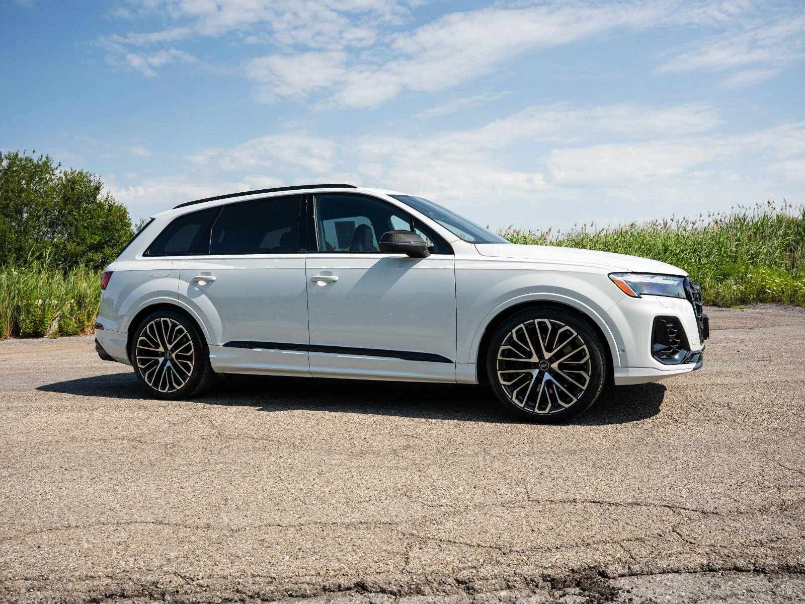 Used 2025 Glacier White Metallic Audi Prestige image 11