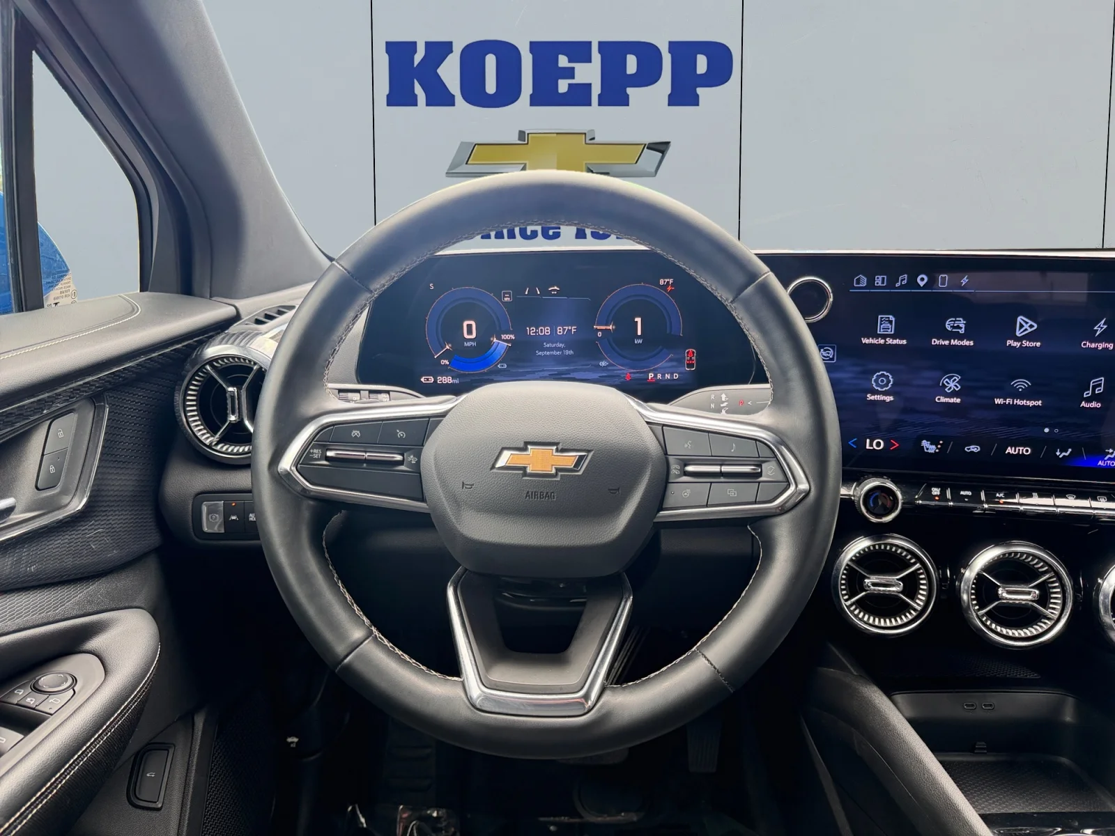 Used 2024 Riptide Blue Metallic Chevrolet LT image 13