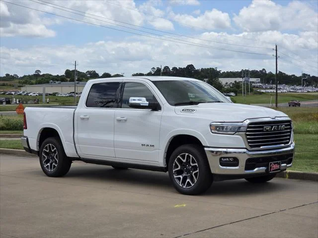 New 2026 Bright White Clear-Coat Exterior Paint RAM Laramie image 1