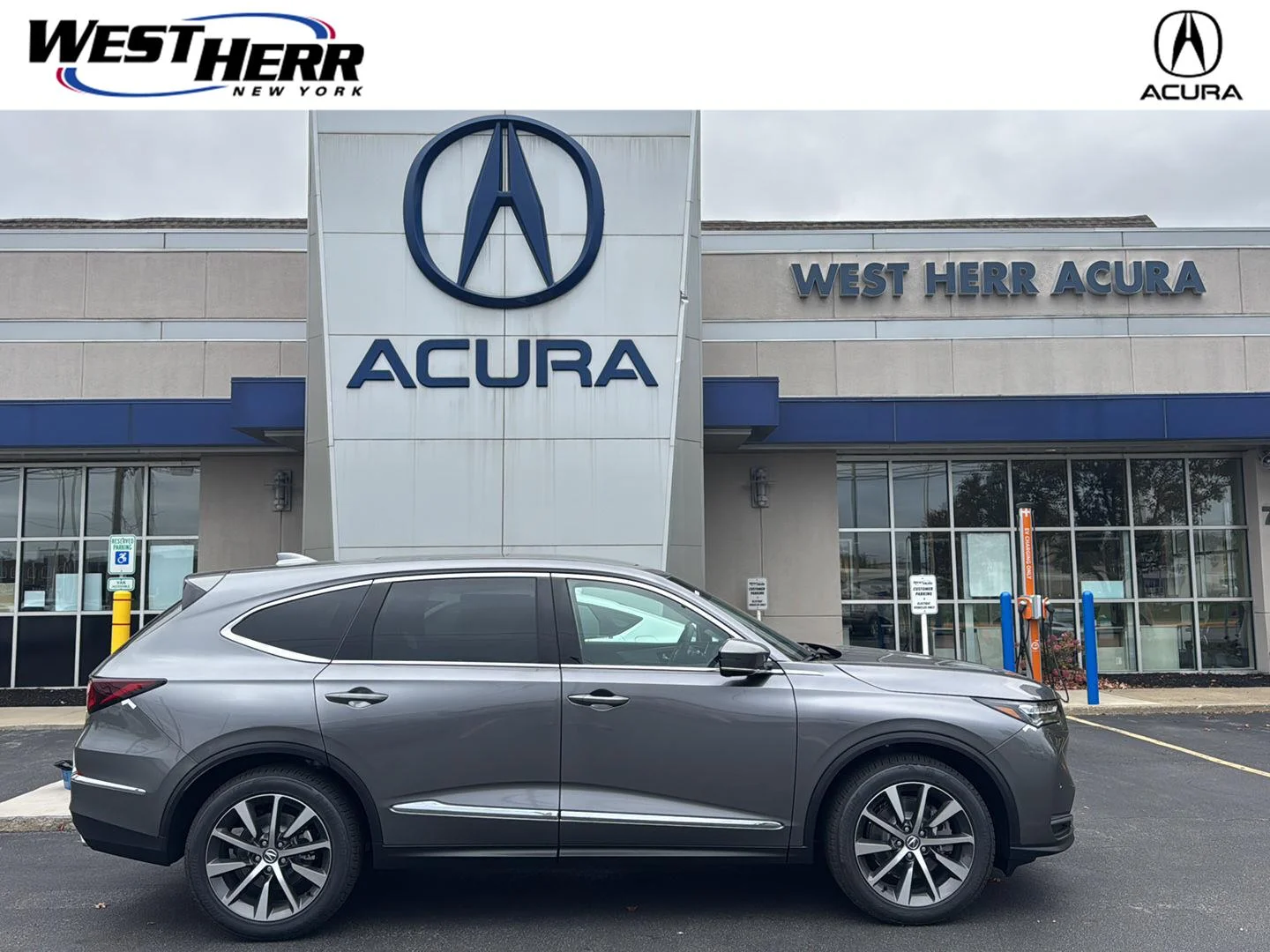 New 2026 Liquid Carbon Metallic Acura SH-AWD w/Tech image 1