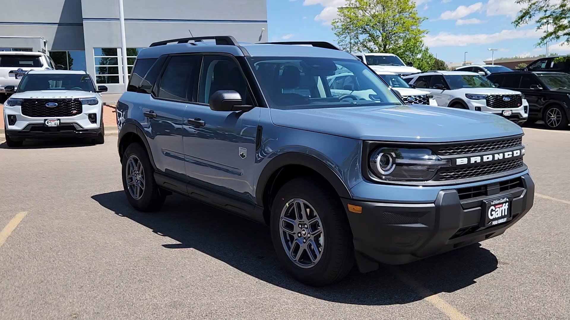 New 2025 Azure Gray Metallic Tri-Coat Ford Big Bend image 6