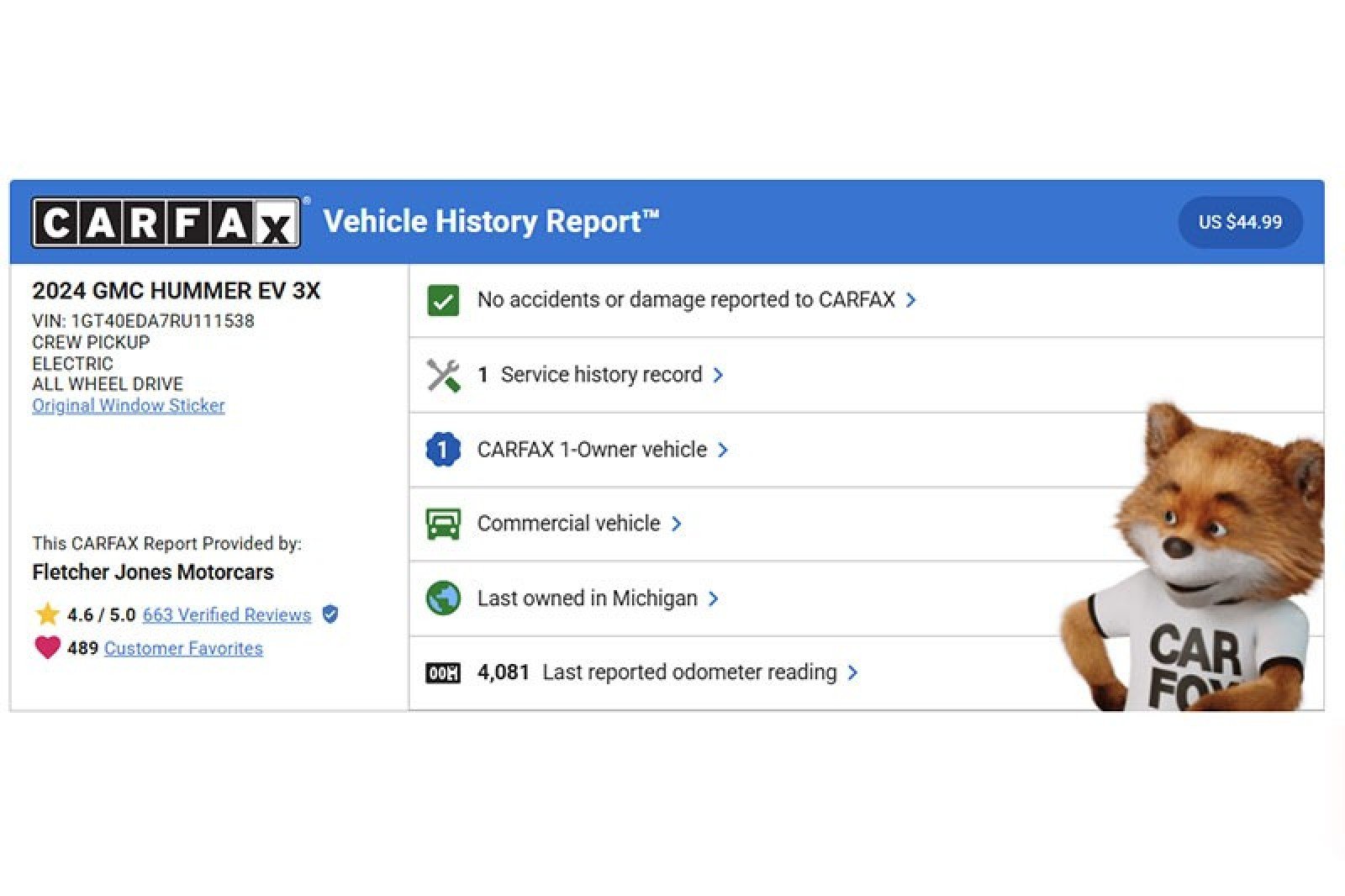 Used 2024 GMC HUMMER EV 3X with VIN 1GT40EDA7RU111538 for sale in Costa Mesa, CA