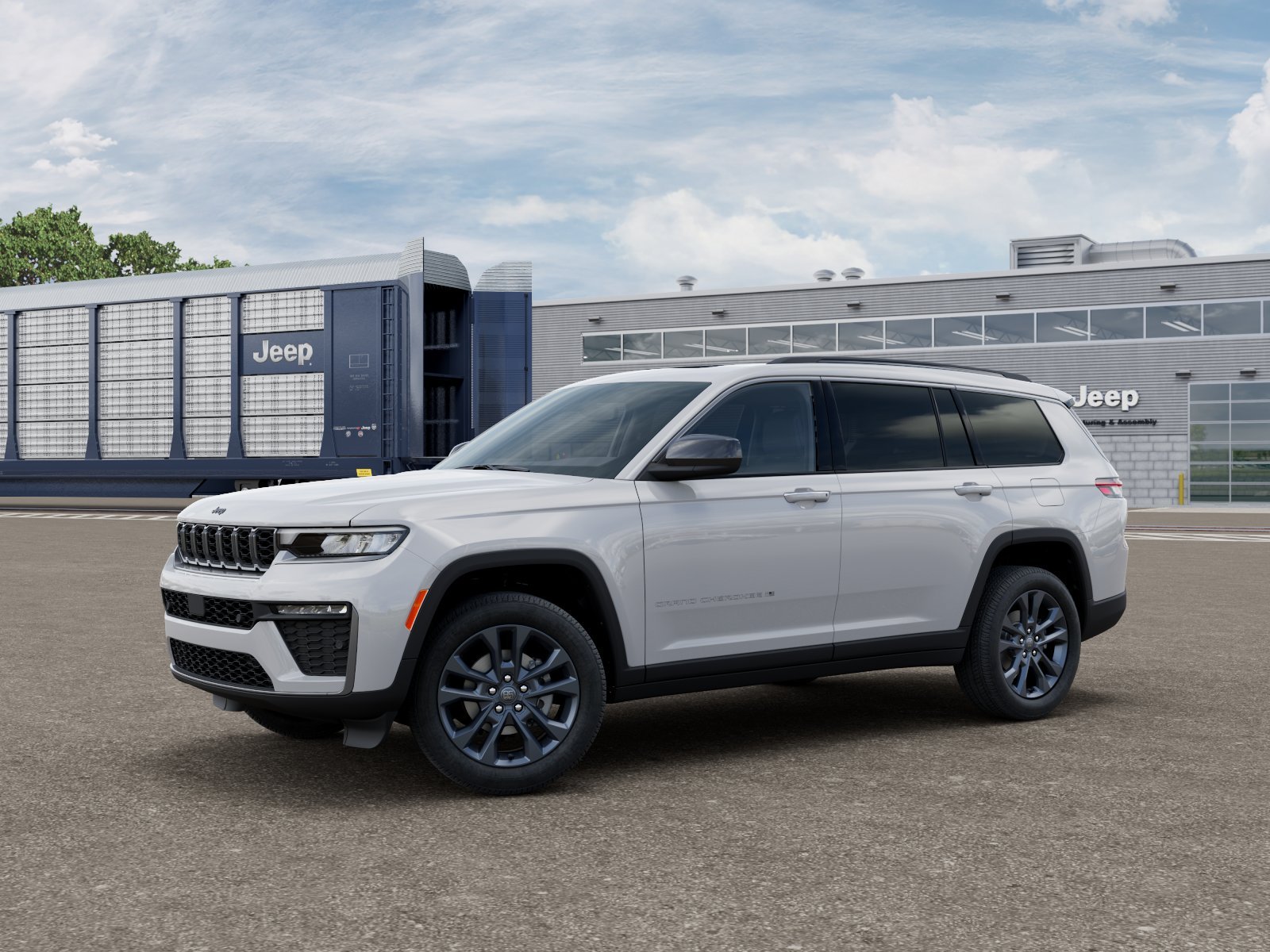 New 2026 Bright White Clearcoat Jeep 85th Anniversary Edition image 1