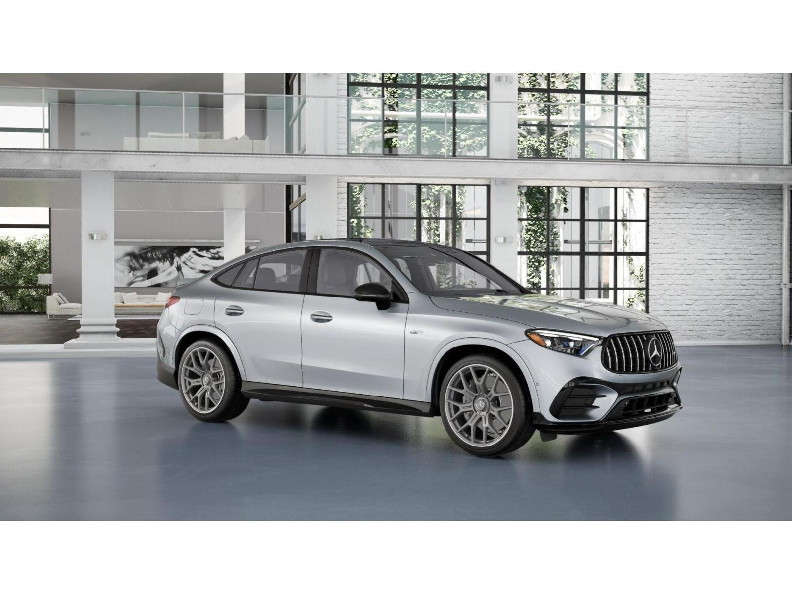 New 2027 Cirrus Silver Metallic Mercedes-Benz AMG® GLC 53 4MATIC+ Coupe image 12
