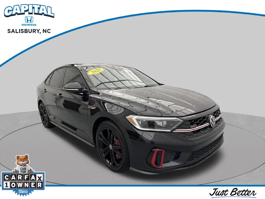 Black 2022 Volkswagen Jetta GLI 2.0T Autobahn 4dr Car Raleigh NC
