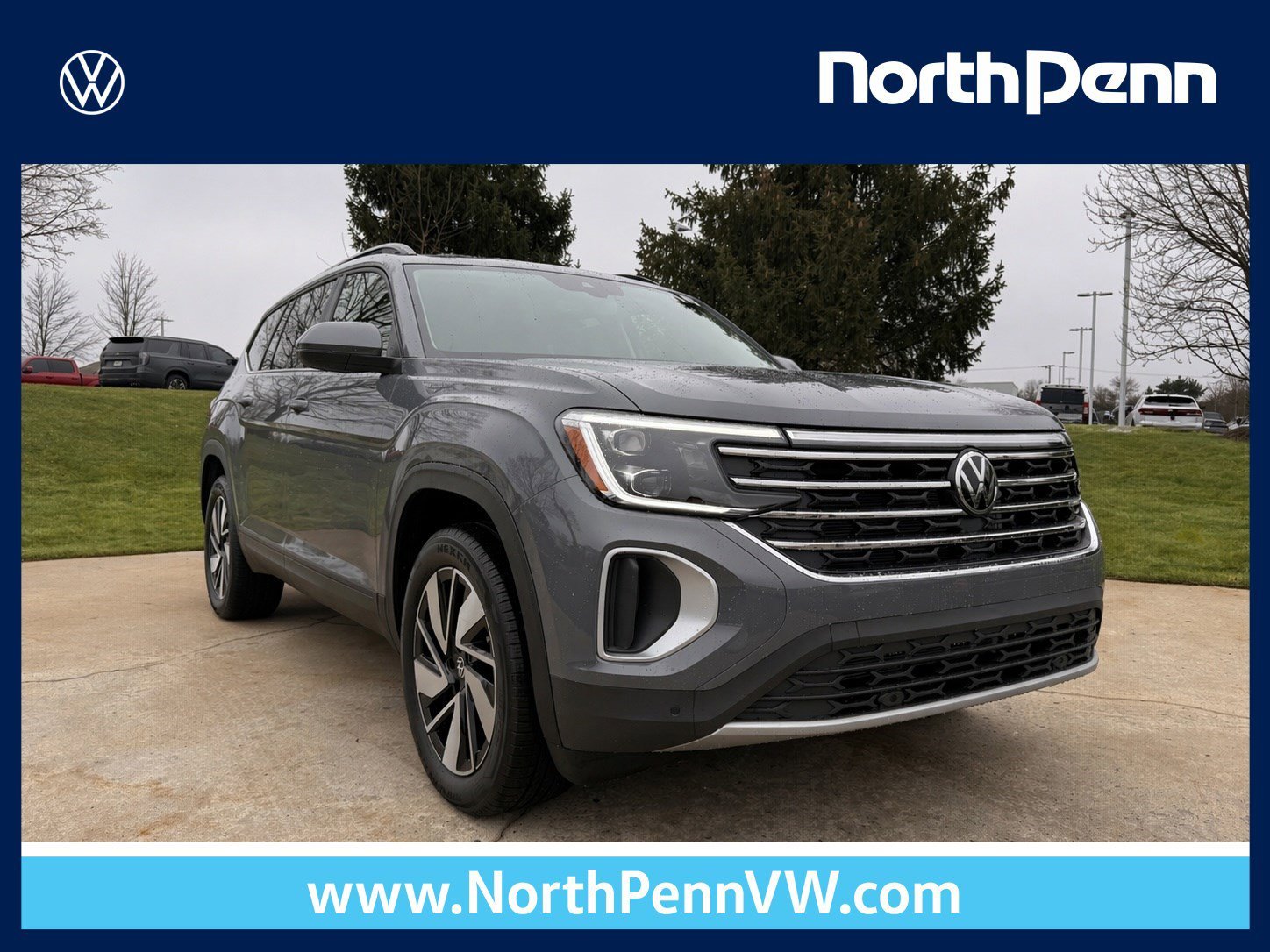 New 2026 Volkswagen Atlas 2.0T SE w/Technology Sport Utility in