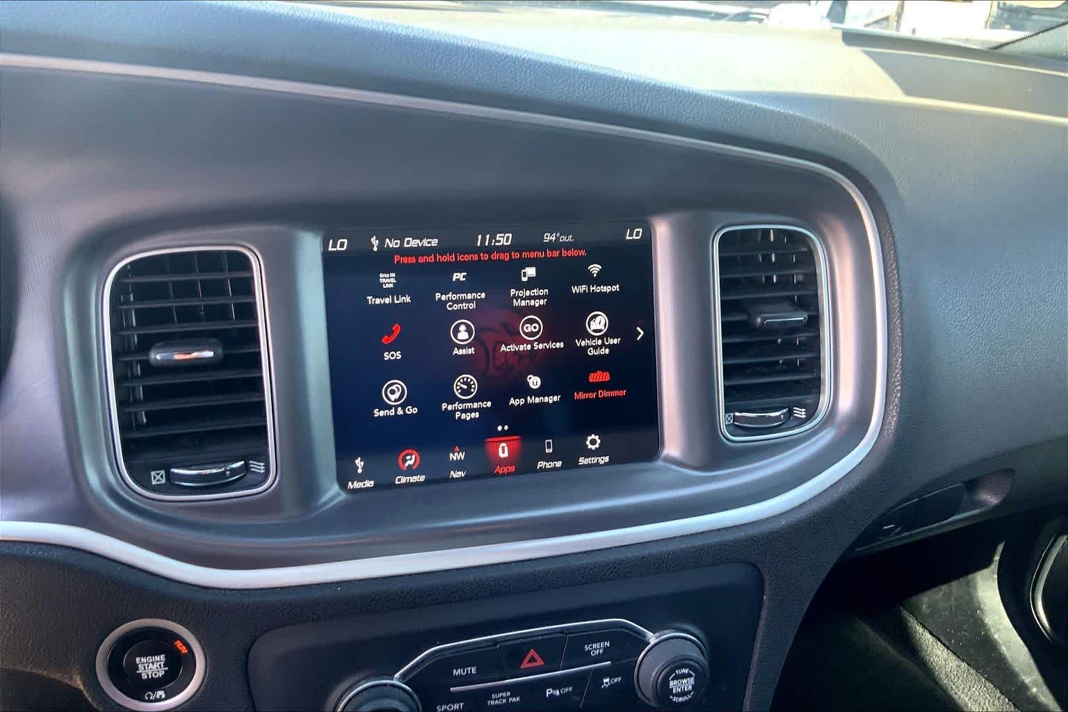 Used 2020 Pitch Black Clearcoat Dodge GT image 34