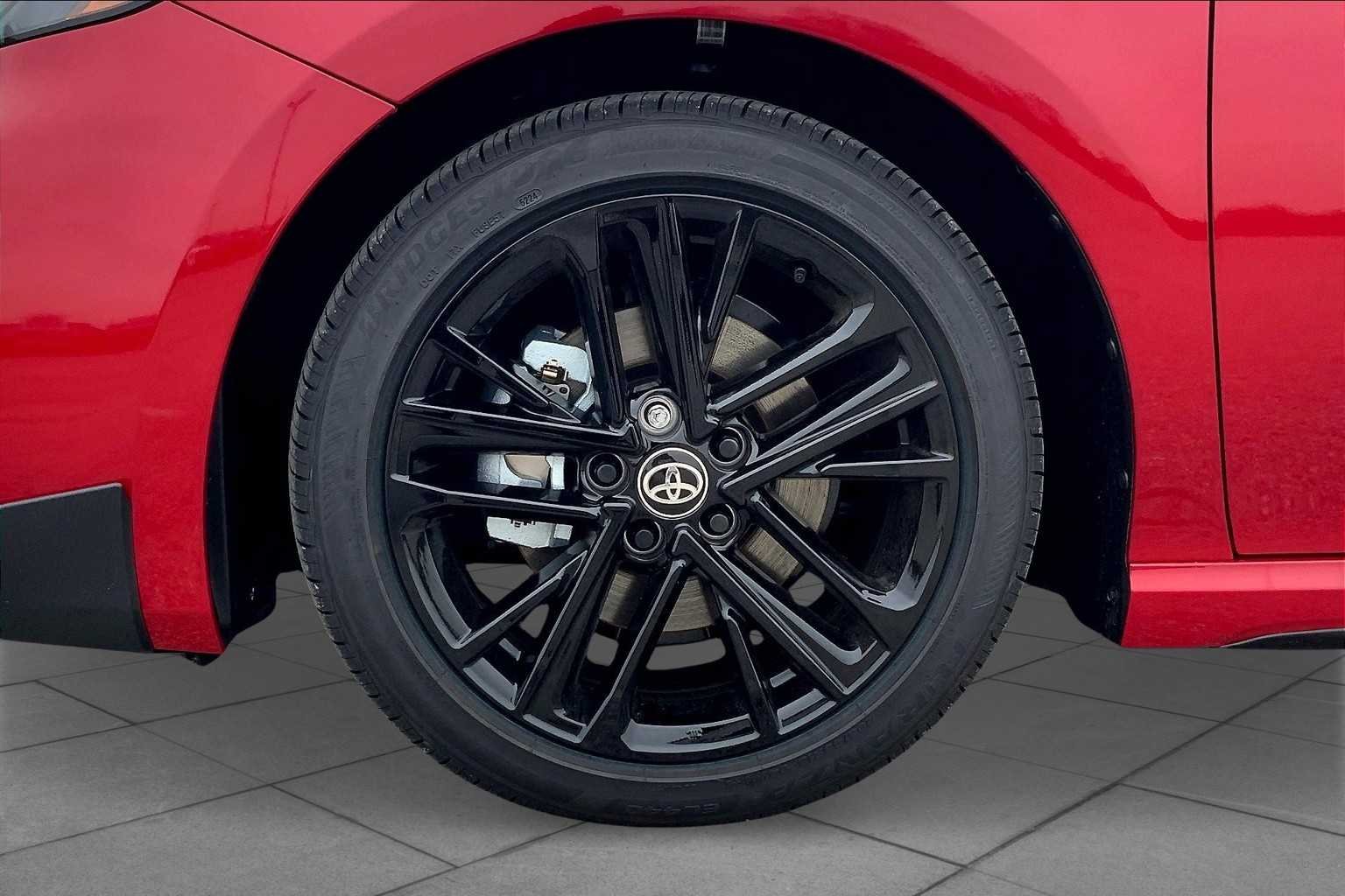 Used 2025 Supersonic Red Toyota SE image 11