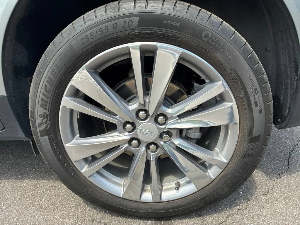 Used 2023 Argent Silver Metallic Cadillac Premium Luxury image 12