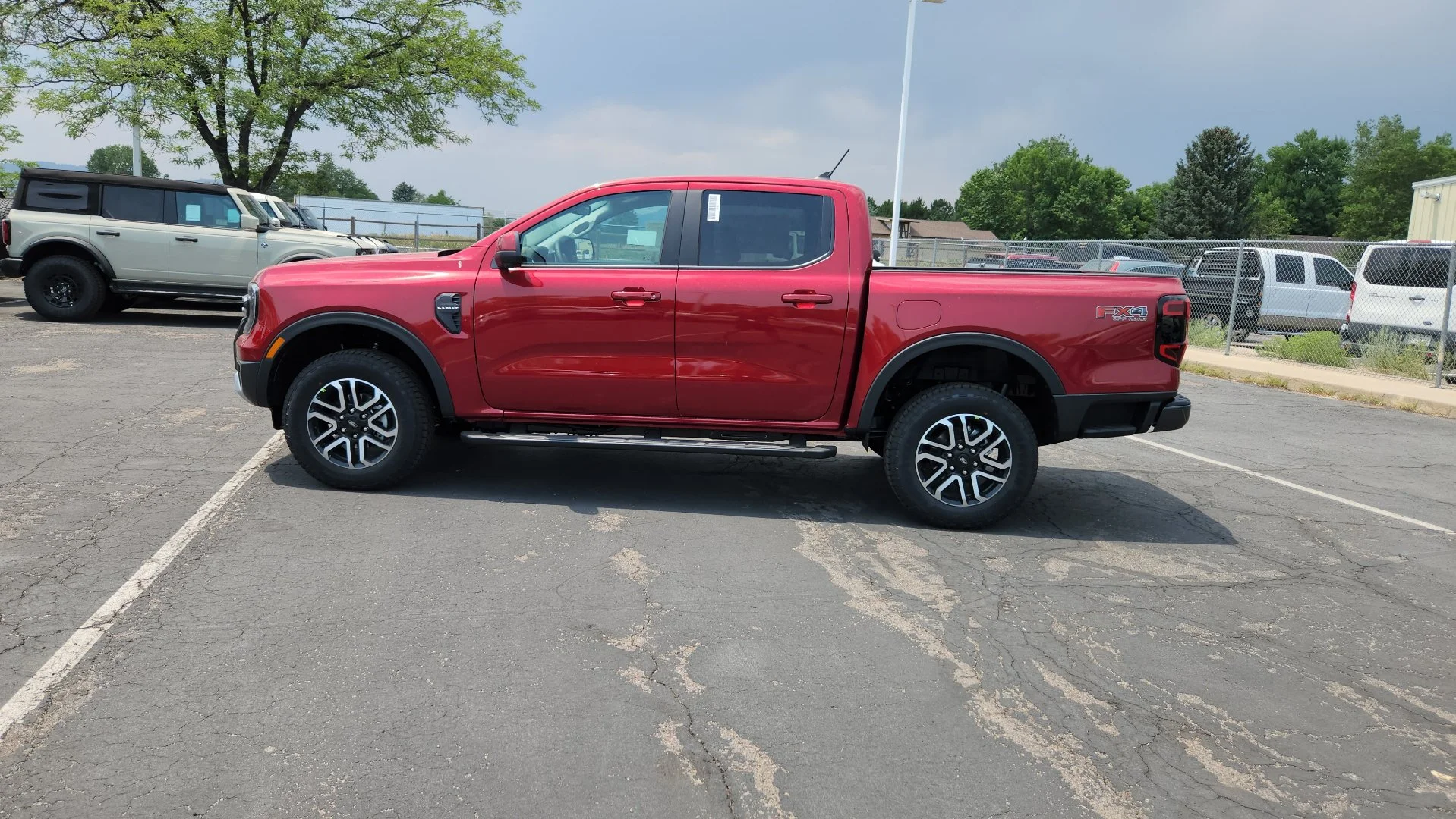 New 2026 Ruby Red Metallic Tinted Clearcoat Ford LARIAT image 4