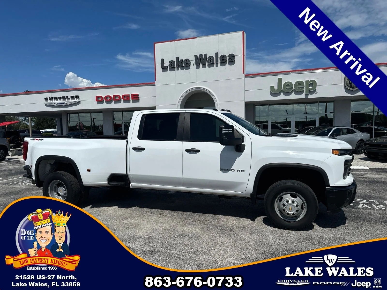 Used 2024 White Chevrolet Work Truck image 2