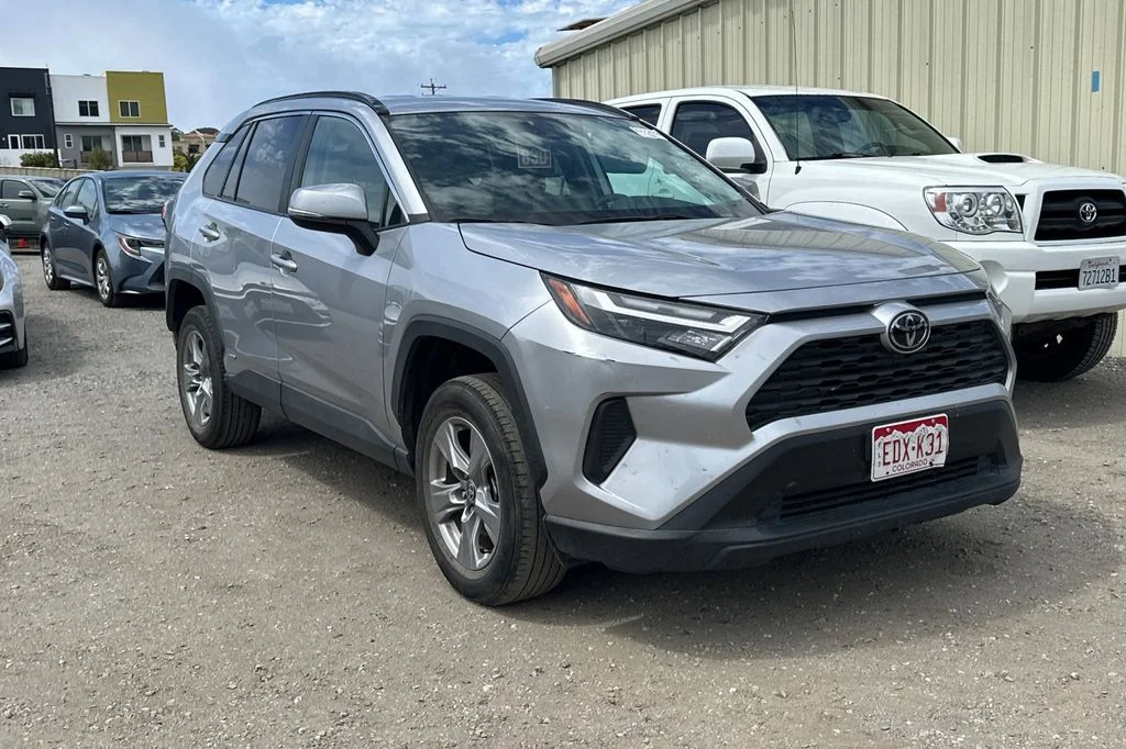 Certified Used 2025 Silver Toyota XLE image 2