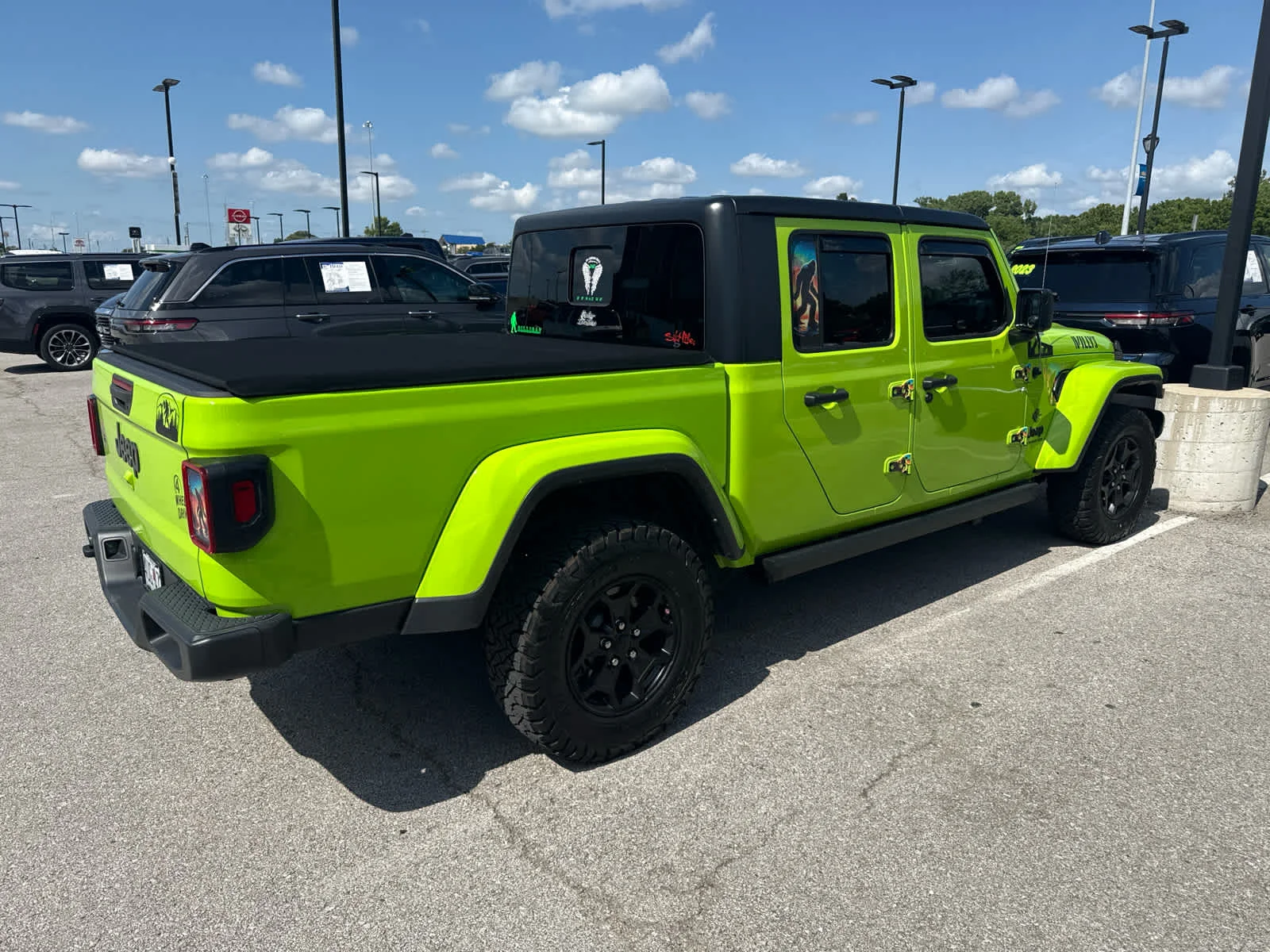 Used 2021 Limited Edition Gecko Clearcoat Jeep Willys image 4