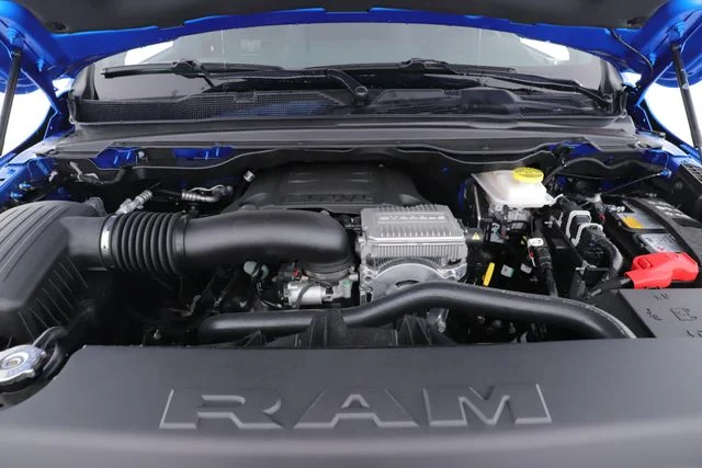 New 2026 Hydro Blue Pearl-Coat Exterior Paint RAM Laramie image 15