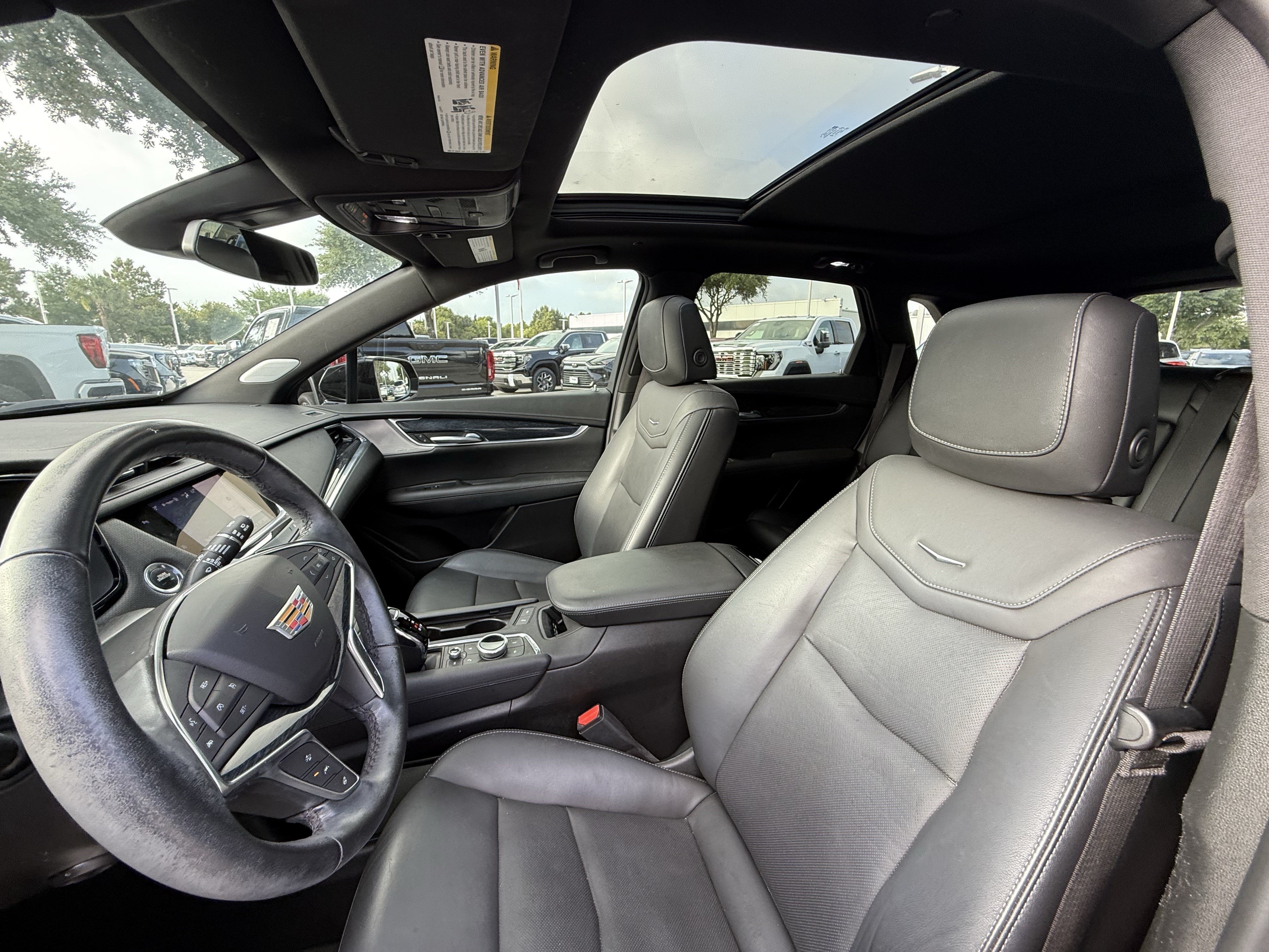 Used 2023 Stellar Black Metallic Cadillac FWD Premium Luxury image 27