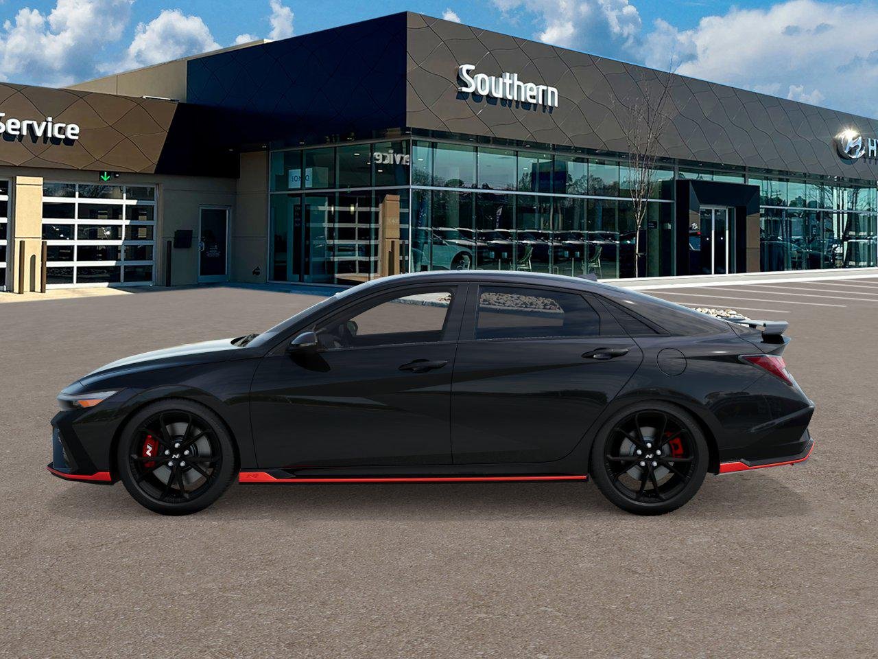 New 2026 Black Hyundai Sedan image 3