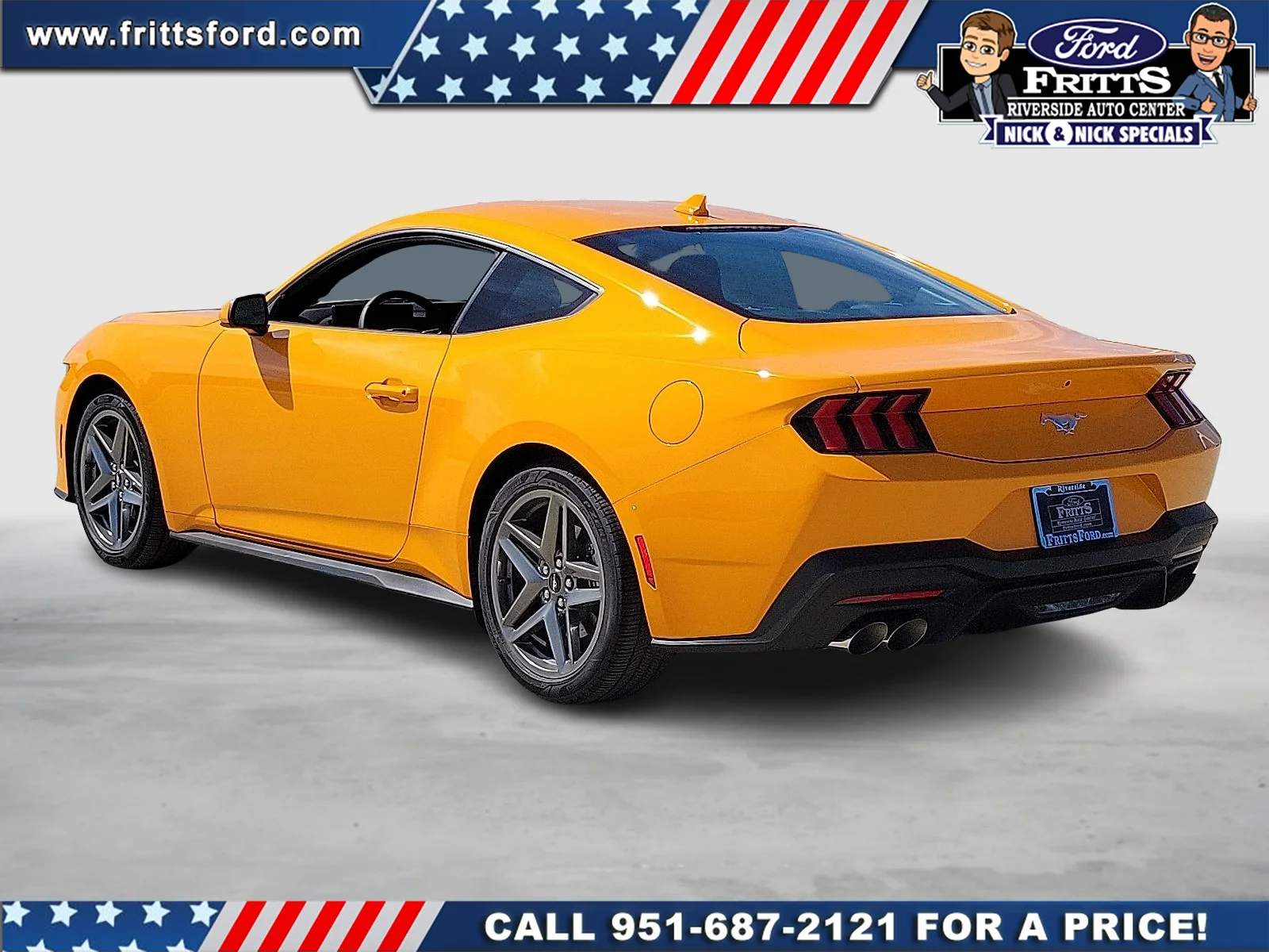 New 2026 Orange Fury Metallic Tri-coat Ford EcoBoost® Fastback image 2