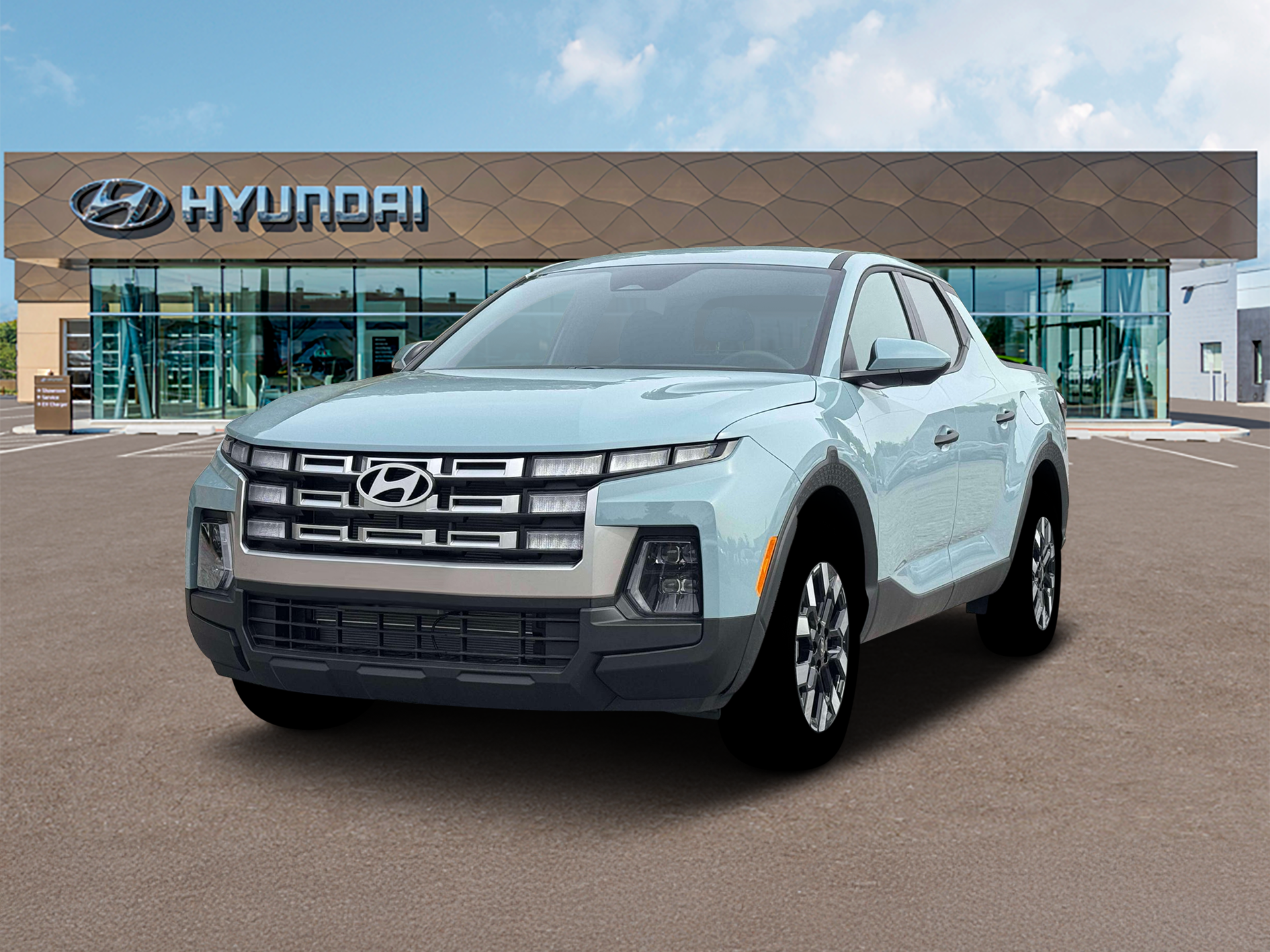 New 2026 Blue Hyundai SE AWD image 1