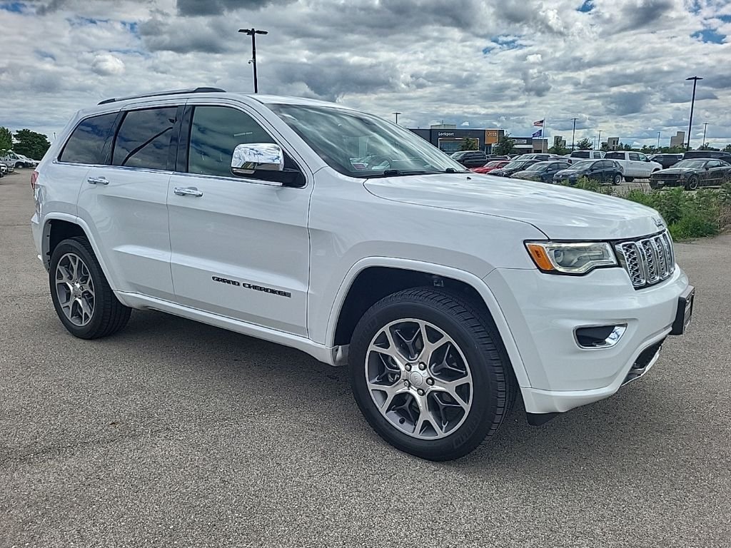 Used 2021 White Jeep Overland image 7