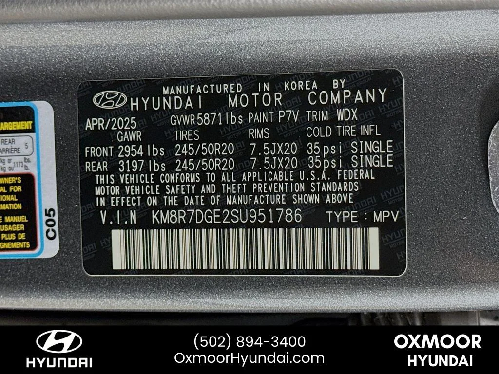 Used 2025 Steel Graphite Hyundai Calligraphy image 35