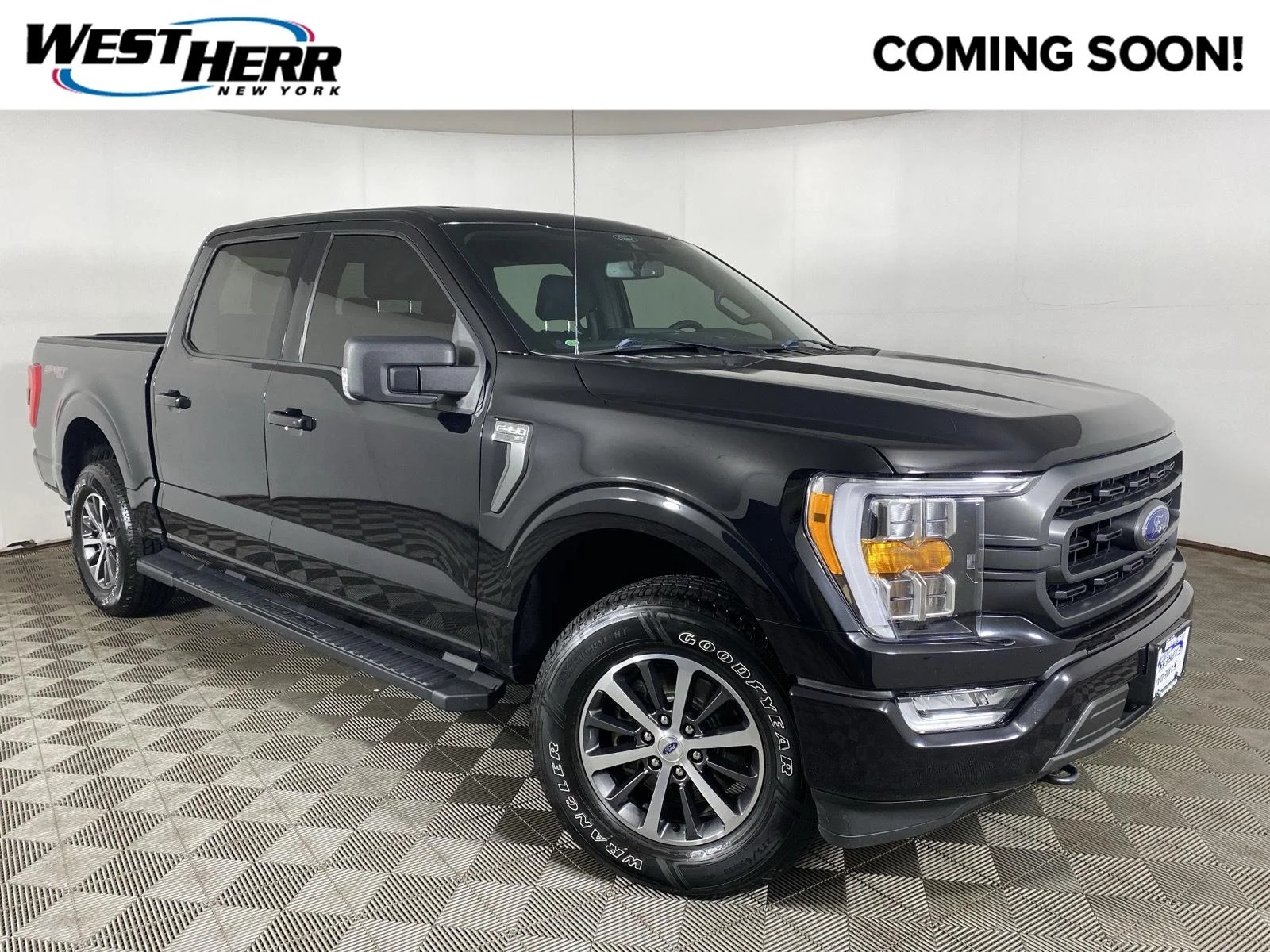 Used 2021 Agate Black Ford XLT image 1