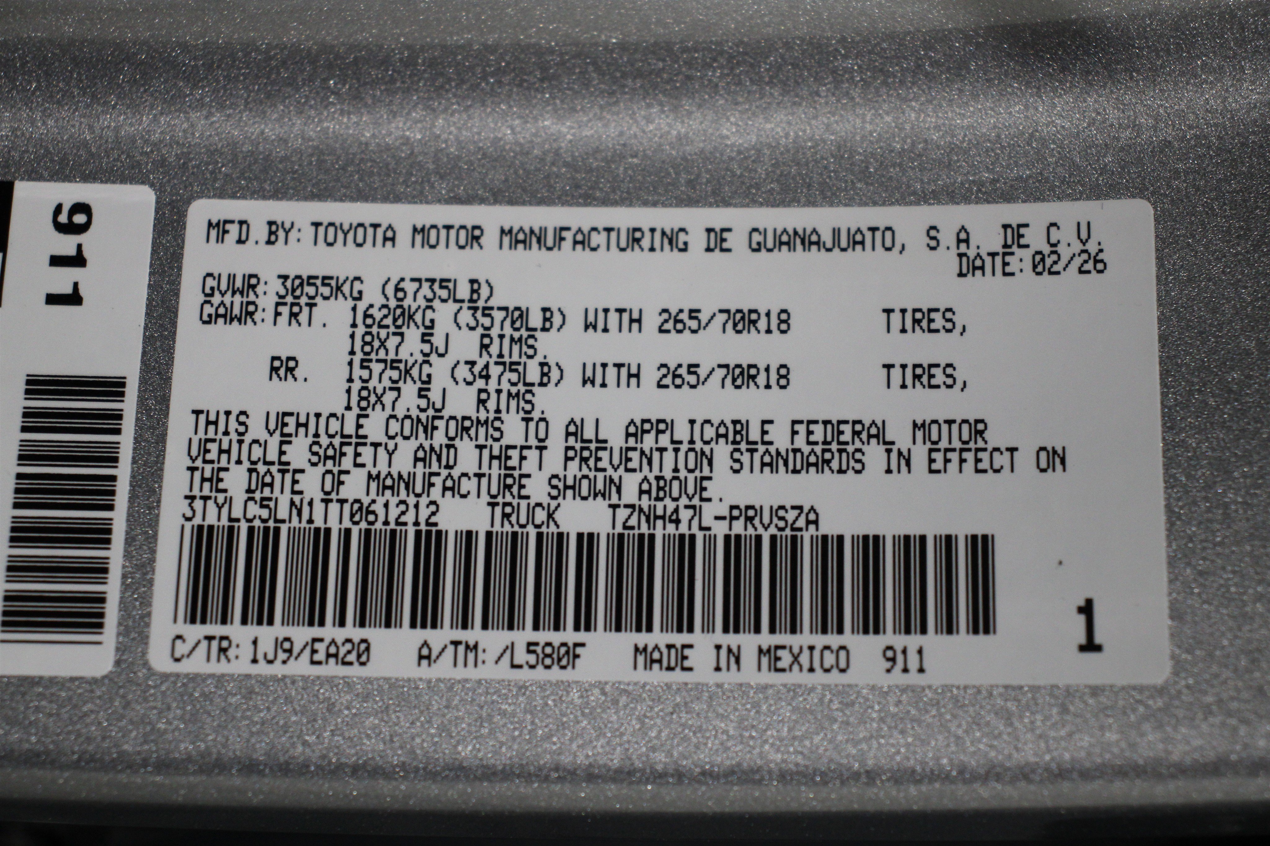 New 2026 Celestial Silver Metallic Toyota TRD Off Road Hybrid image 43
