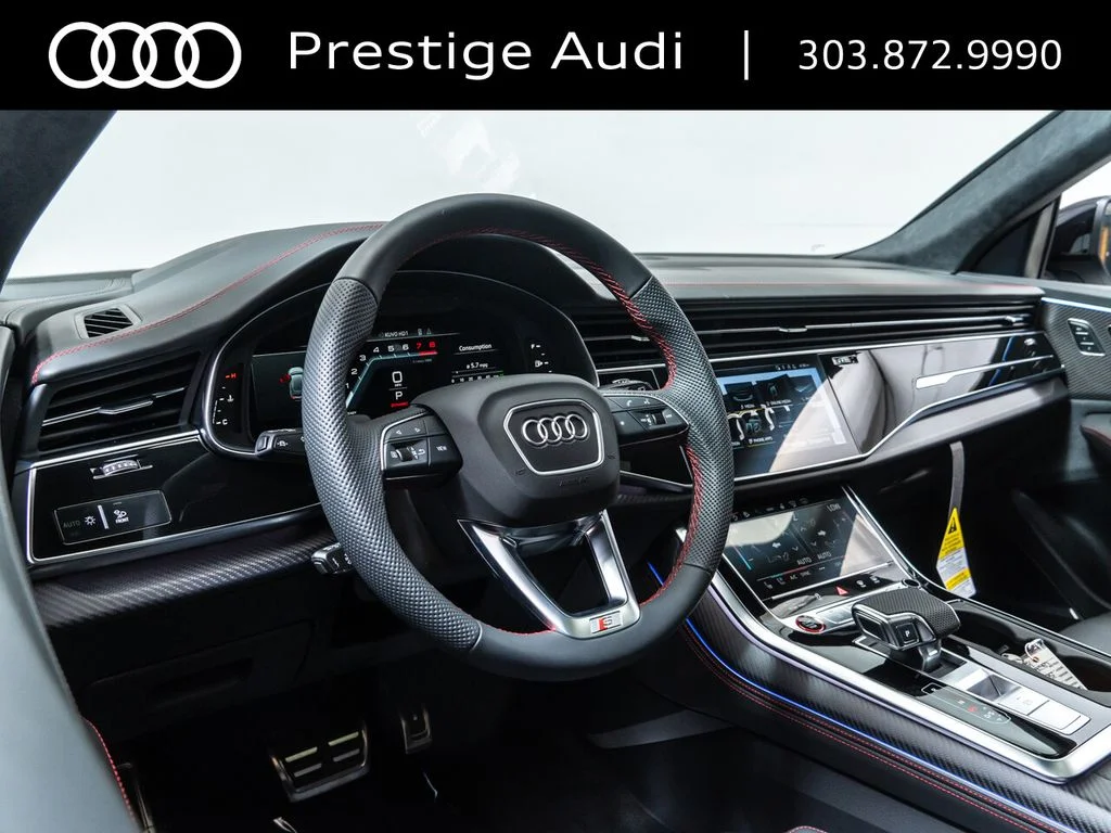 New 2026 Glacier White Metallic Audi 4.0T Prestige image 13