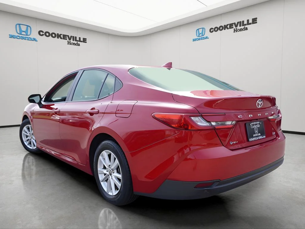 Used 2025 Supersonic Red Toyota LE image 8