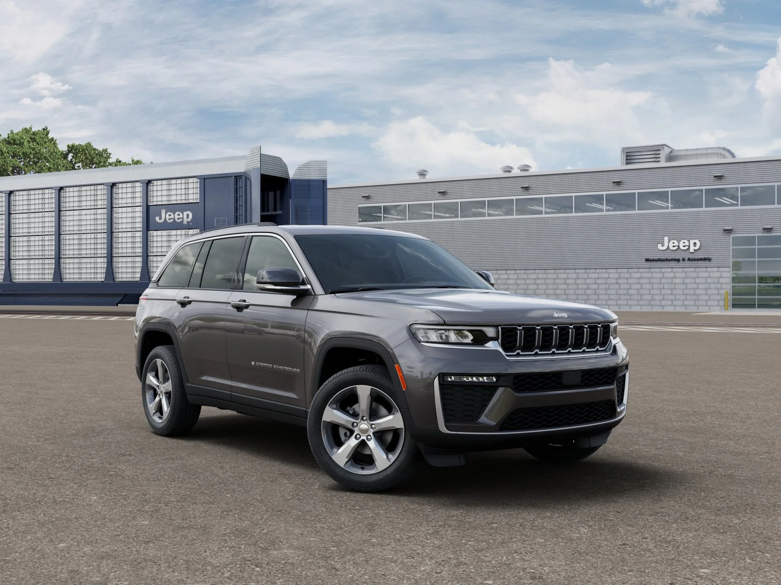 New 2026 Baltic Gray Metallic Clear-Coat Exterior Paint Jeep Limited image 39
