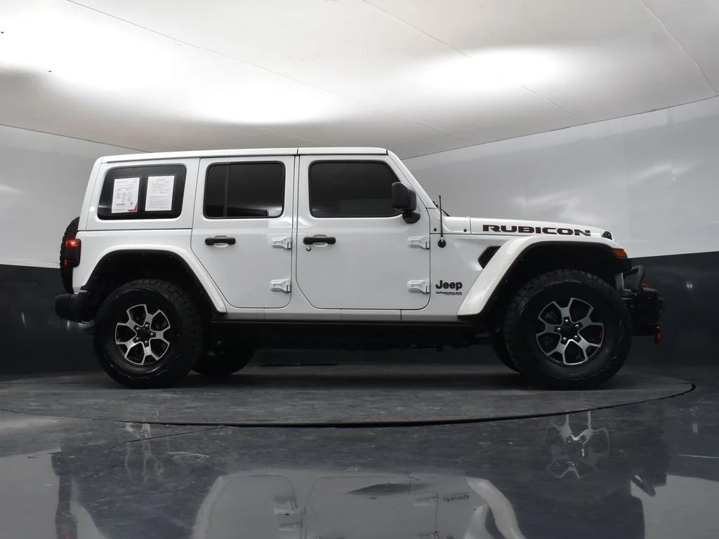 Used 2021 White Jeep Unlimited Rubicon image 34