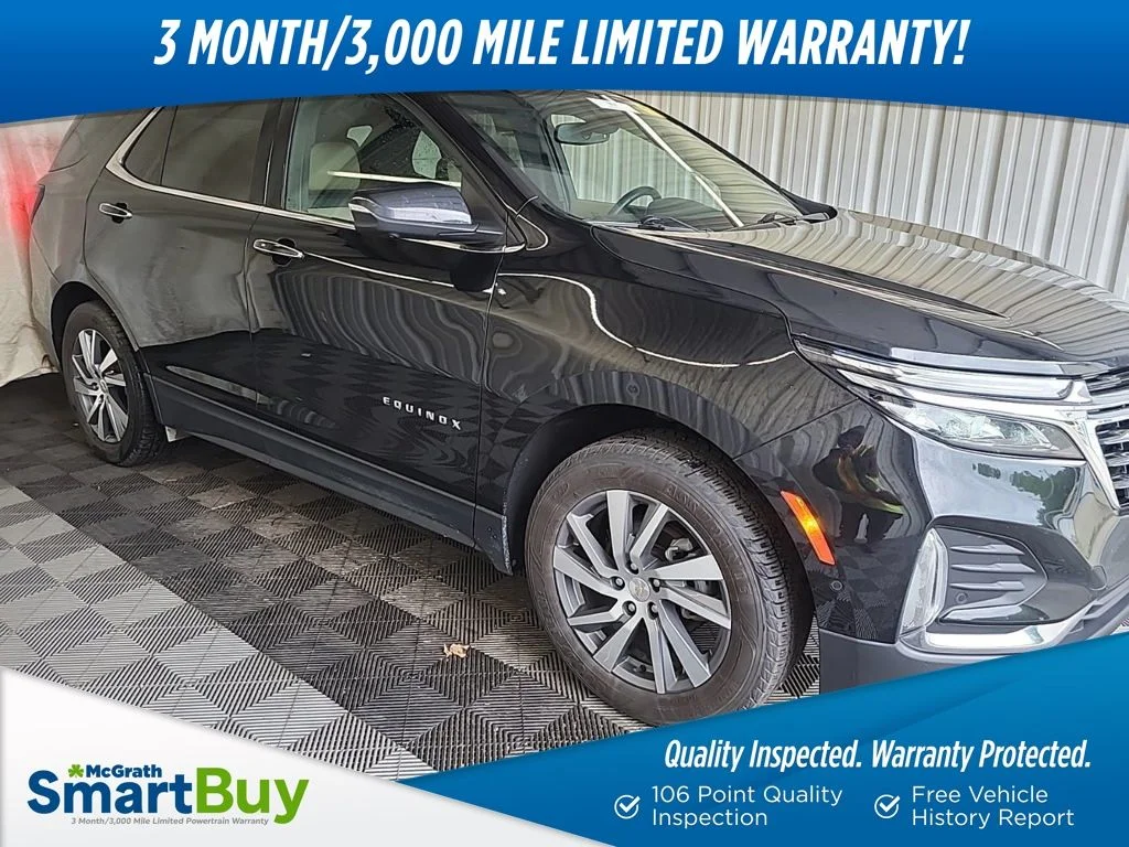 Certified Used 2023 Black Chevrolet Premier image 1