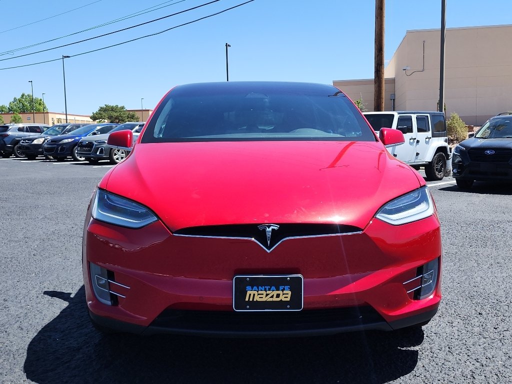Used 2021 Tesla Model X Long Range Plus with VIN 5YJXCDE27MF311438 for sale in Santa Fe, NM