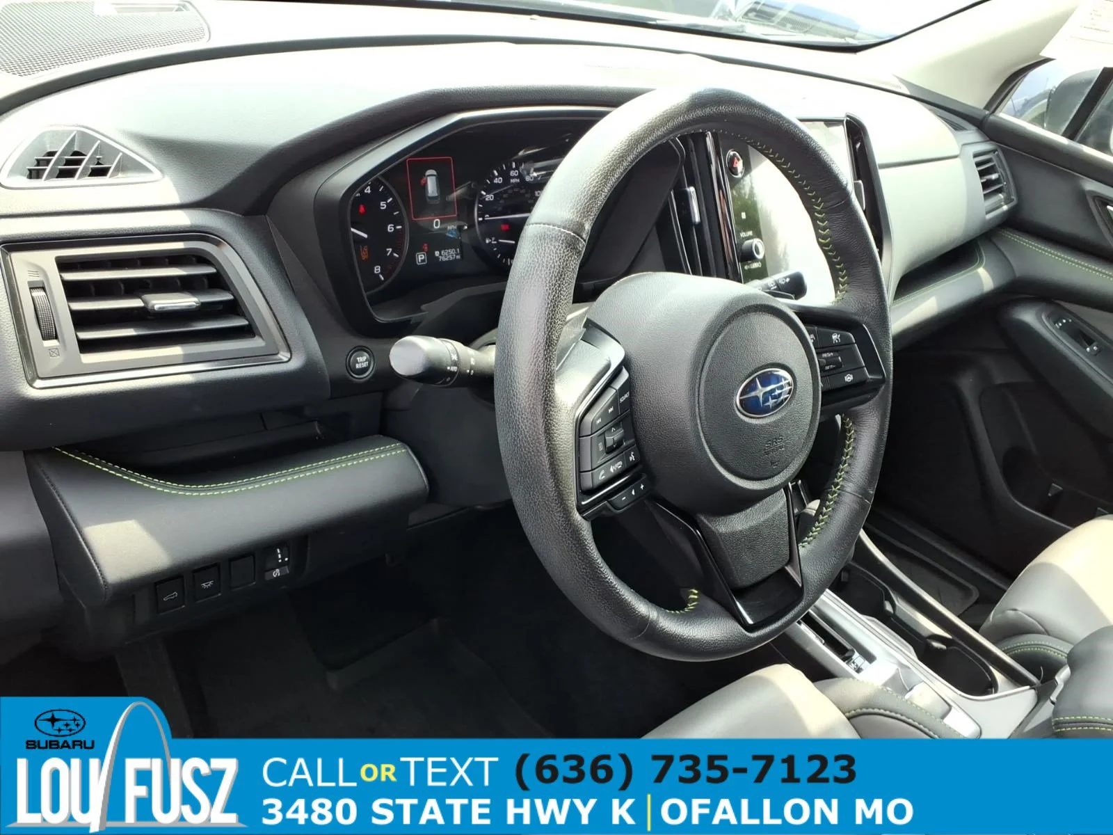 Used 2024 Crystal Black Silica Subaru Onyx Edition image 8