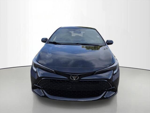 Used 2025 Midnight Black Metallic Toyota SE image 7