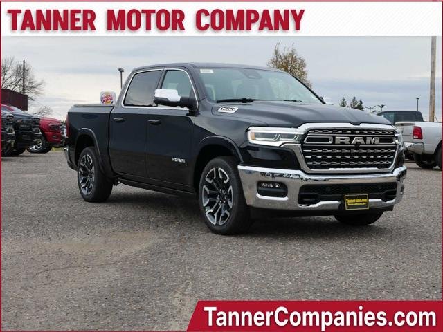 New 2026 Diamond Black Crystal Pearl-Coat Exterior Paint RAM Limited Longhorn image 1